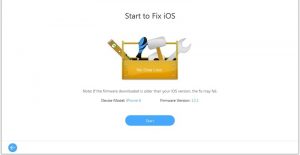 Fix the black and white iPhone IOS issue with the IMyFone Fixppo software