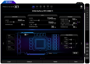 EVGA Precision X1 software