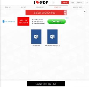 Convert Word to PDF