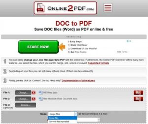 Convert Word to PDF