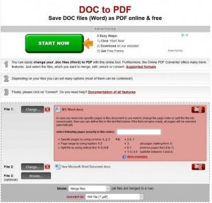 Convert Word to PDF