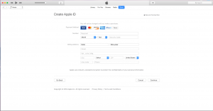 create apple id