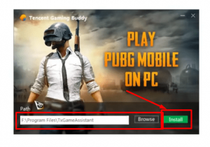 PUBG Mobile install on pc