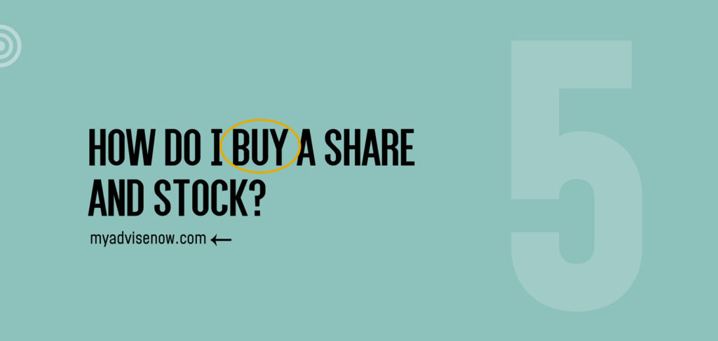How do I buy a share and stock?